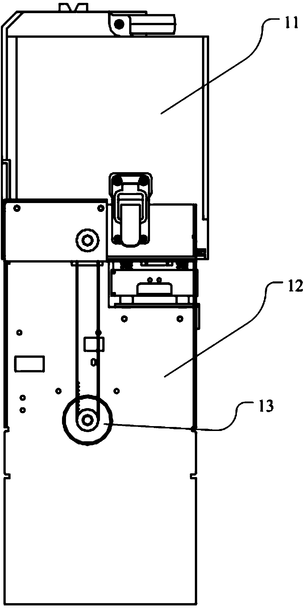 Portable drum type banknote box and ATM