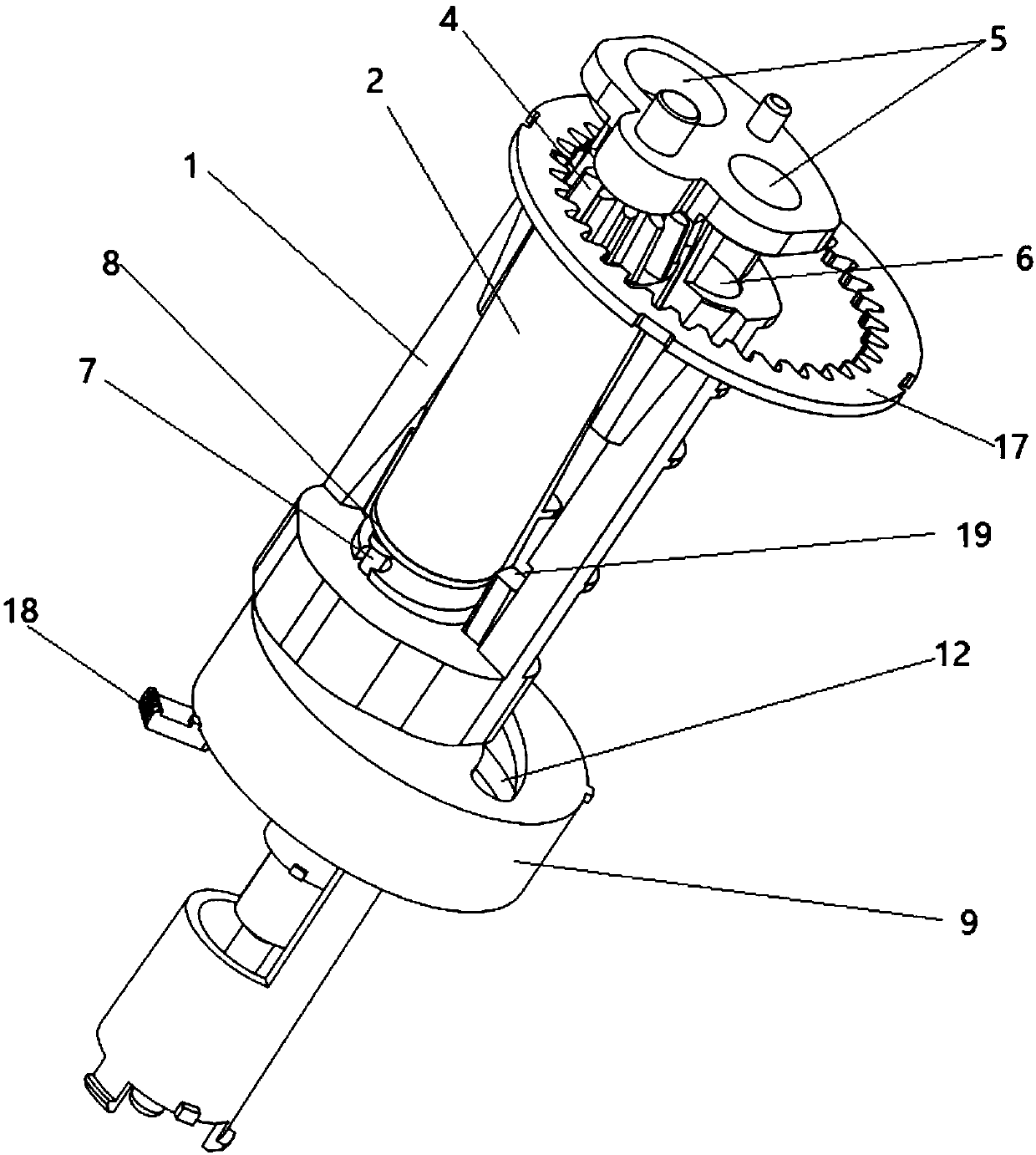 Two-hole pencil sharpener