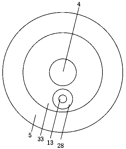 Device for accurately measuring generator temperature based on platinum thermistor