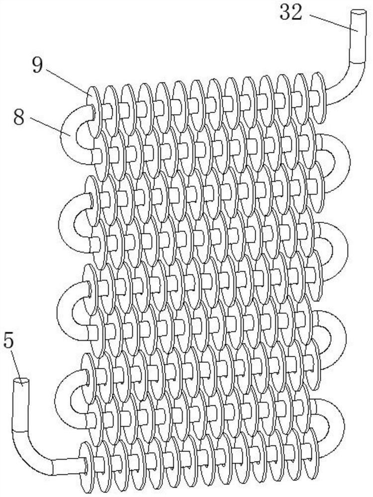 Medium-frequency induction carburizing furnace