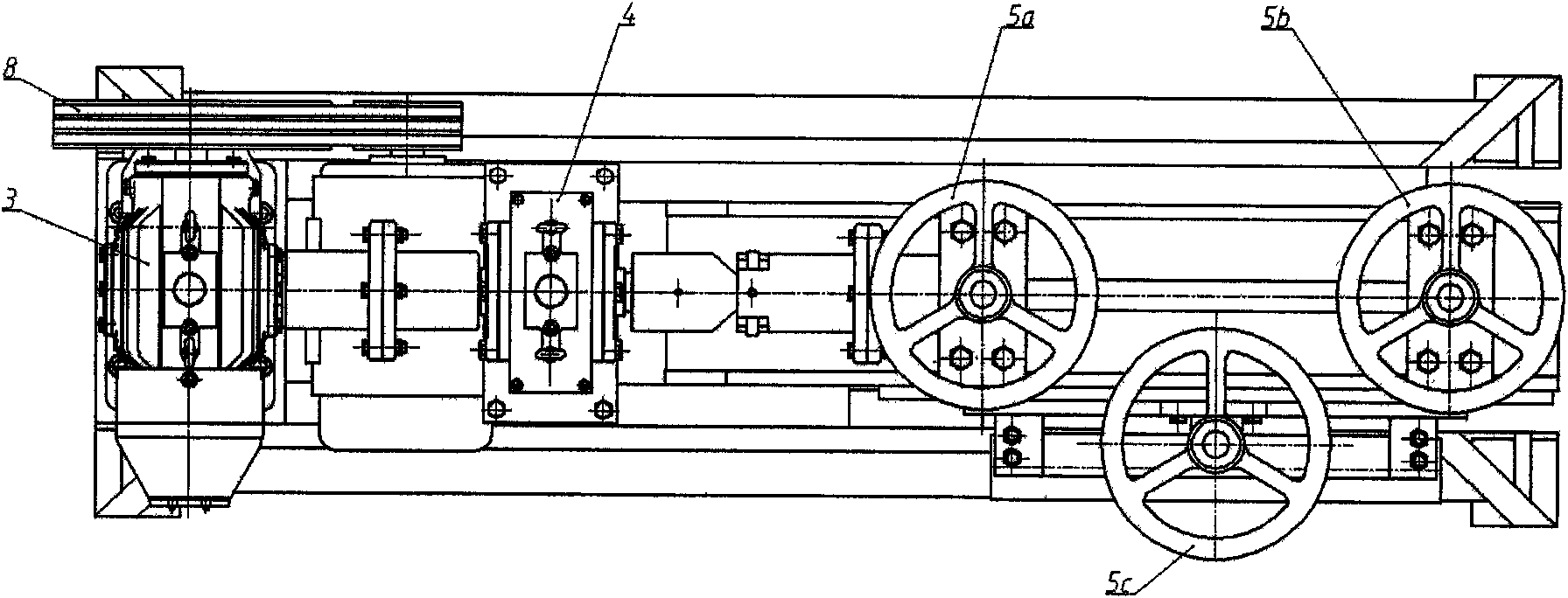 Rubber leveling machine tool