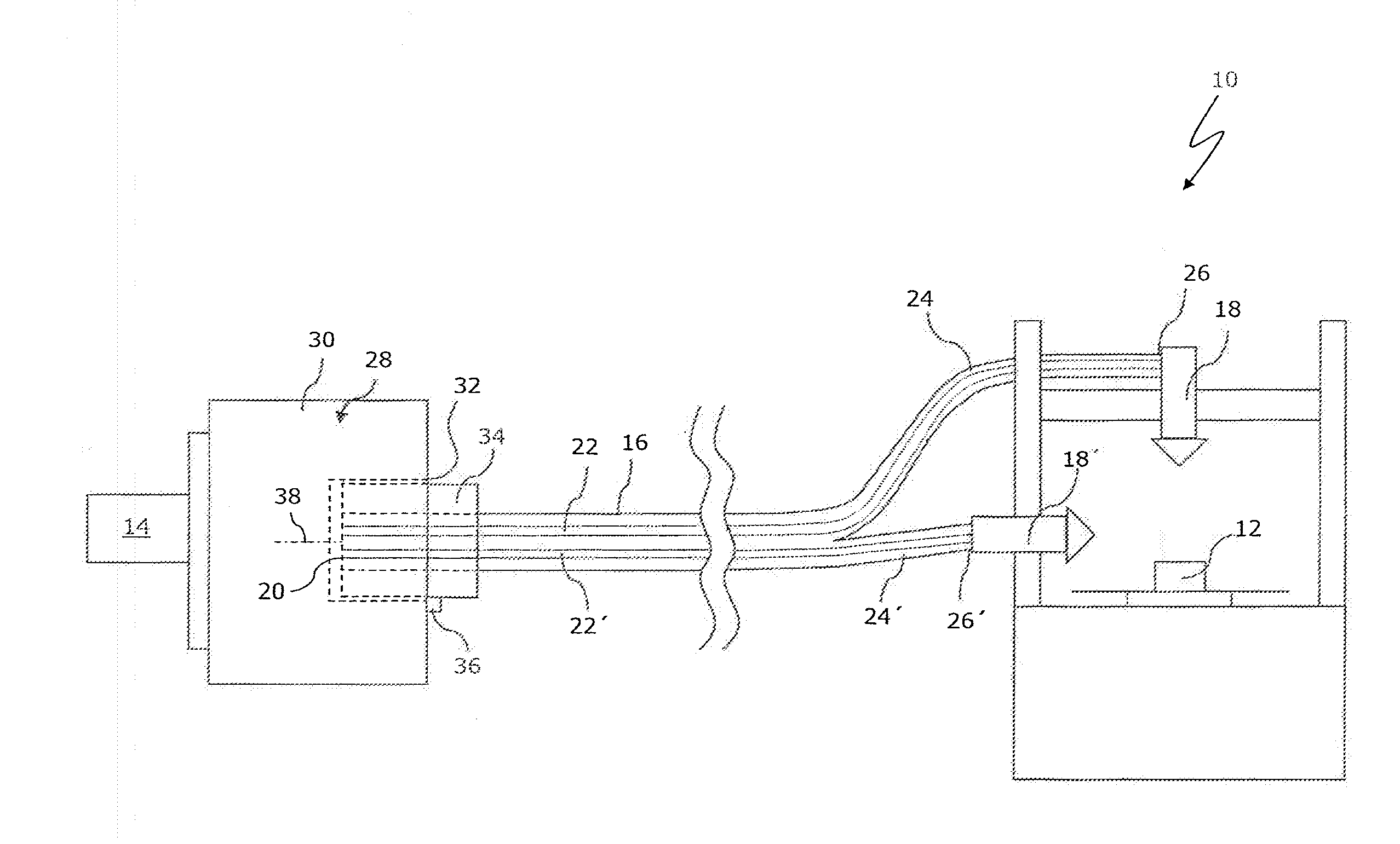 Laser machining device