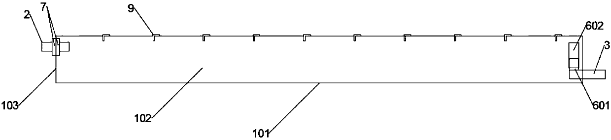 Modularized greenhouse water culture structure