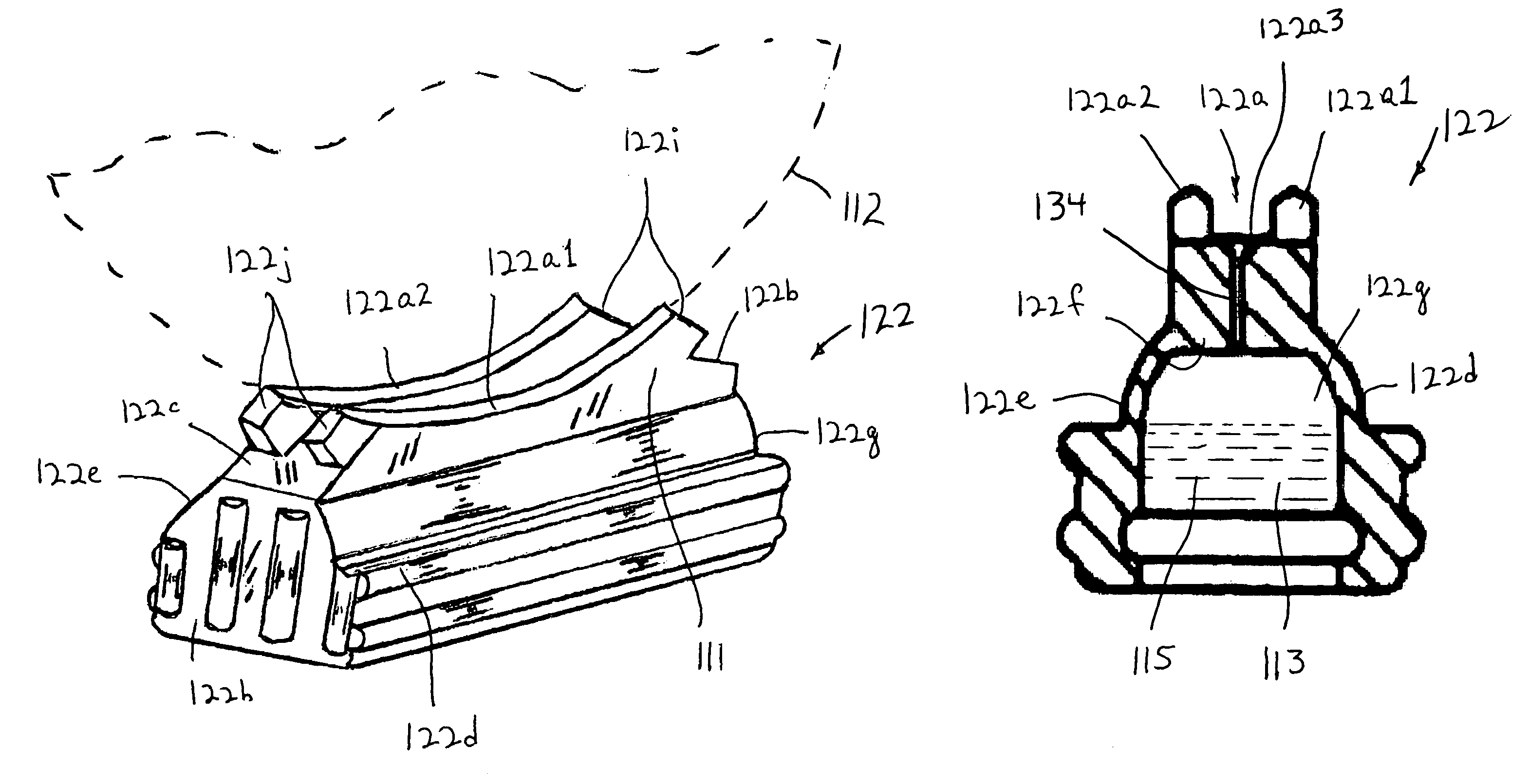 Sealing assembly for an ink chamber which includes self-lubricating anilox roll seal with improved blade/seal area