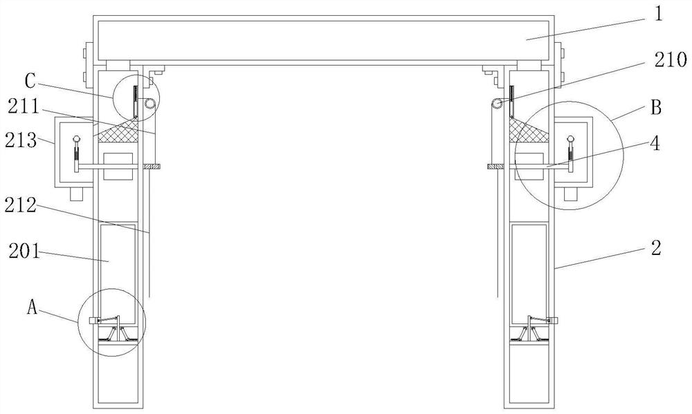 Green building steel structure