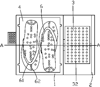 Health-care rehabilitation device for pedal-type massage of thenar acupoints