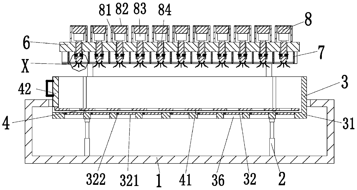 Recycling and remanufacturing device after use of corrugated paper