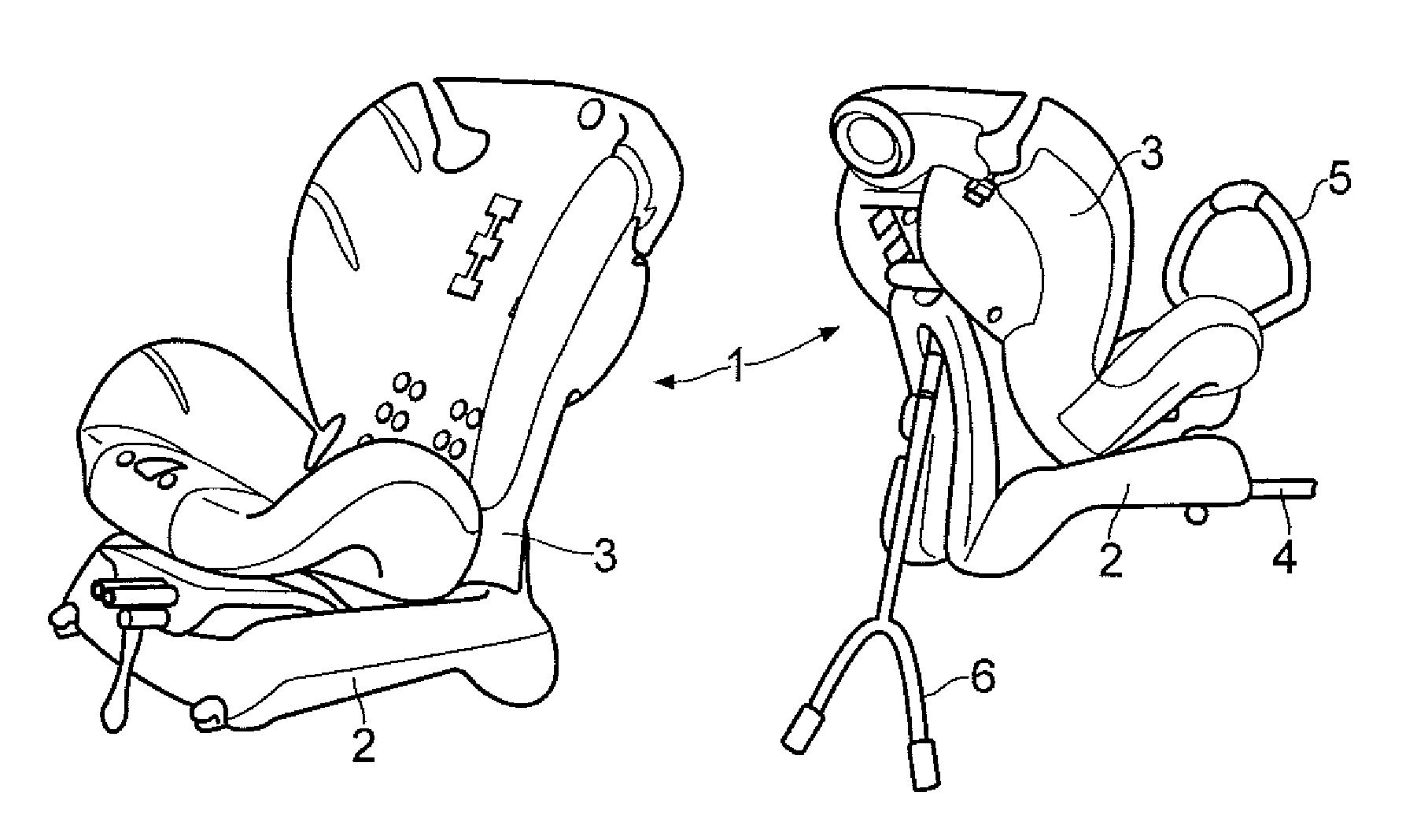 Child vehicle restraint system