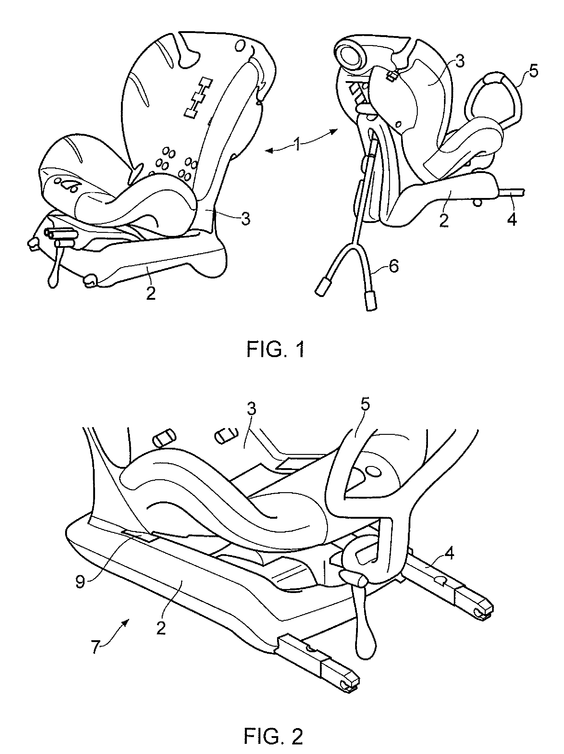 Child vehicle restraint system