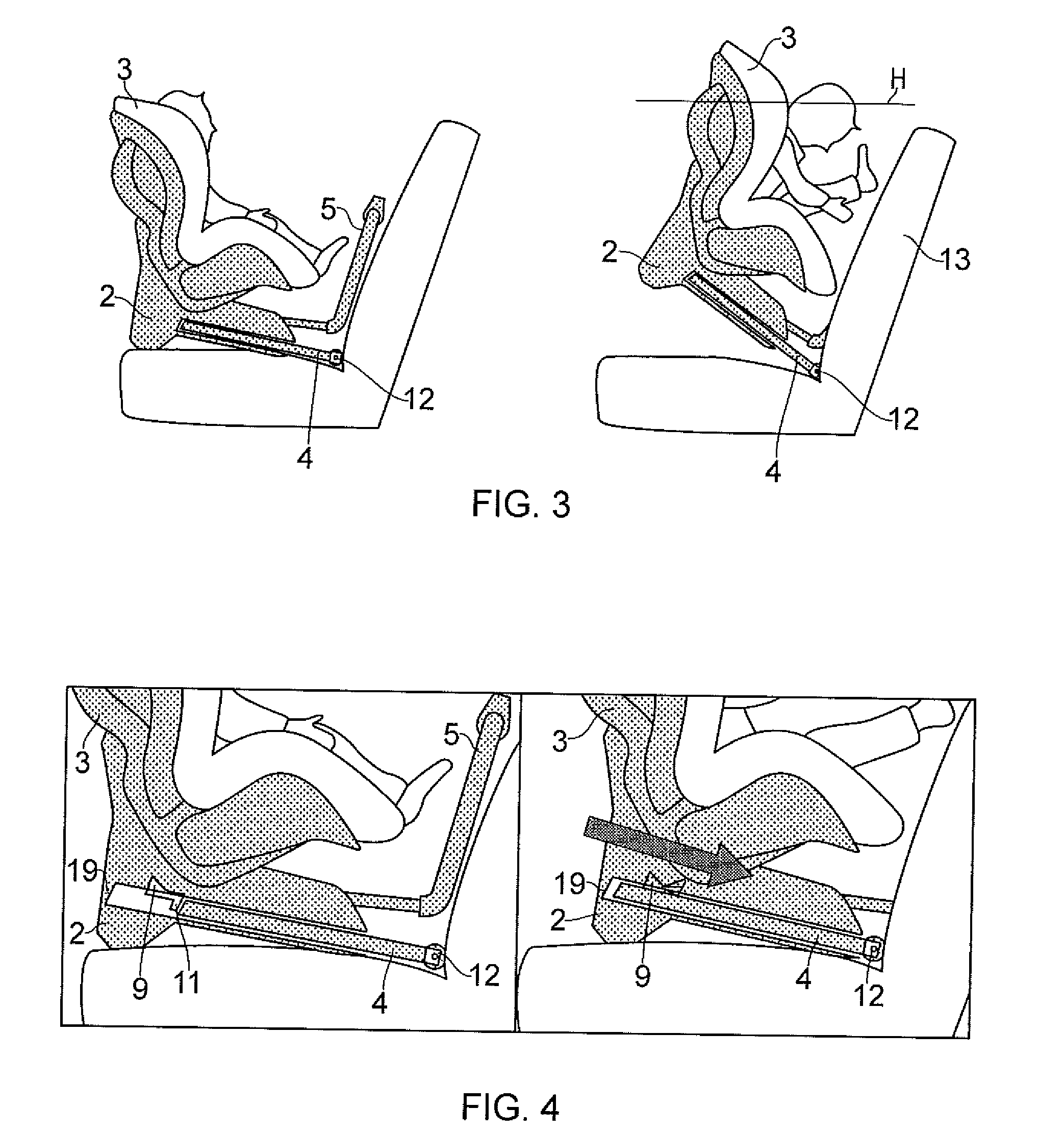 Child vehicle restraint system