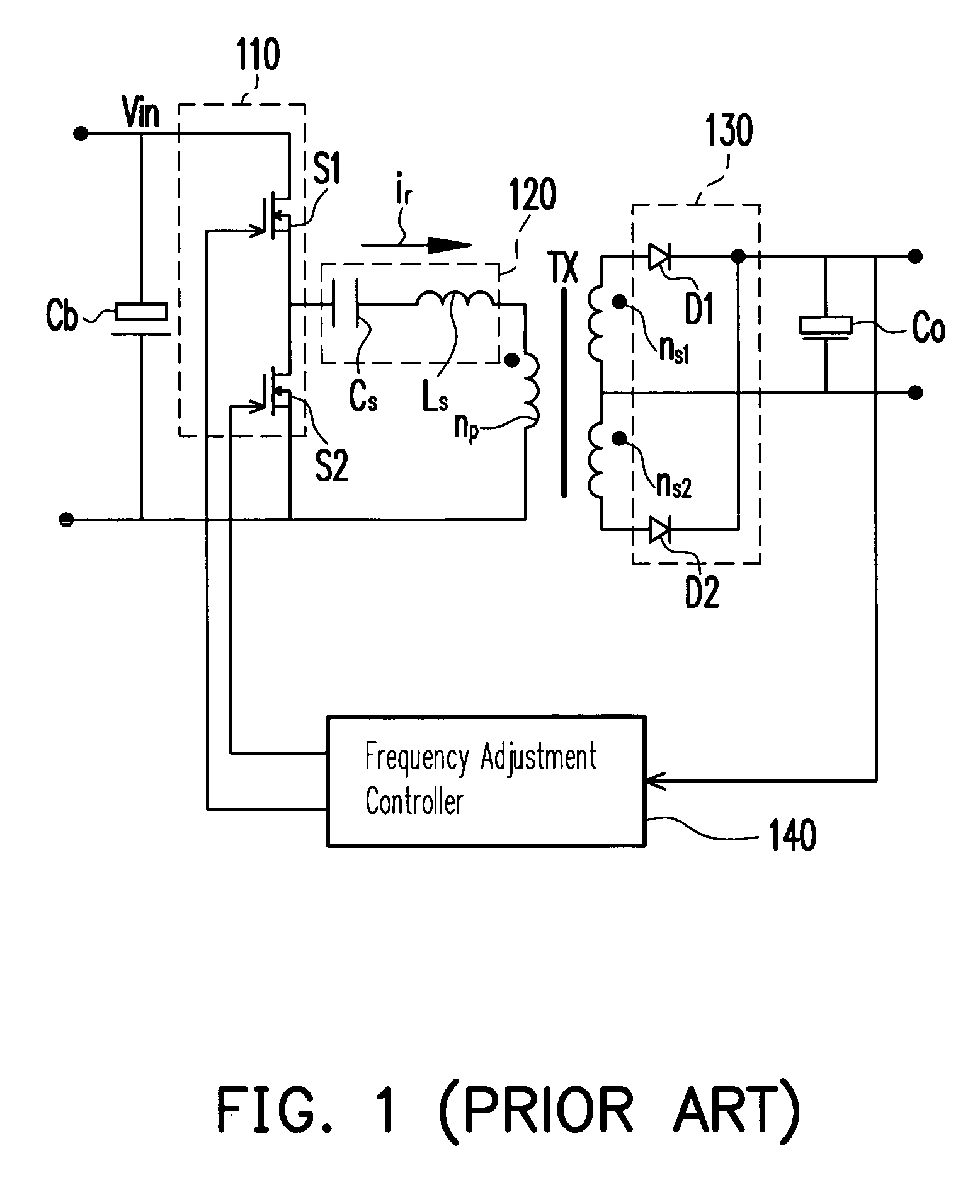 LLC series resonant converter and the driving method for the synchronous rectification power switches thereof