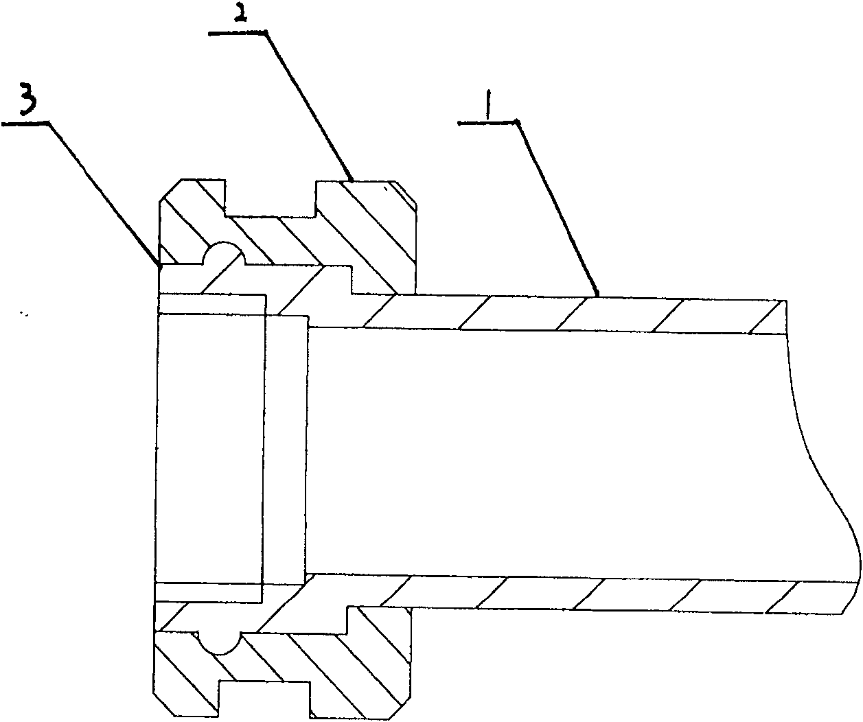 Hot riveting technique in use for piston rod