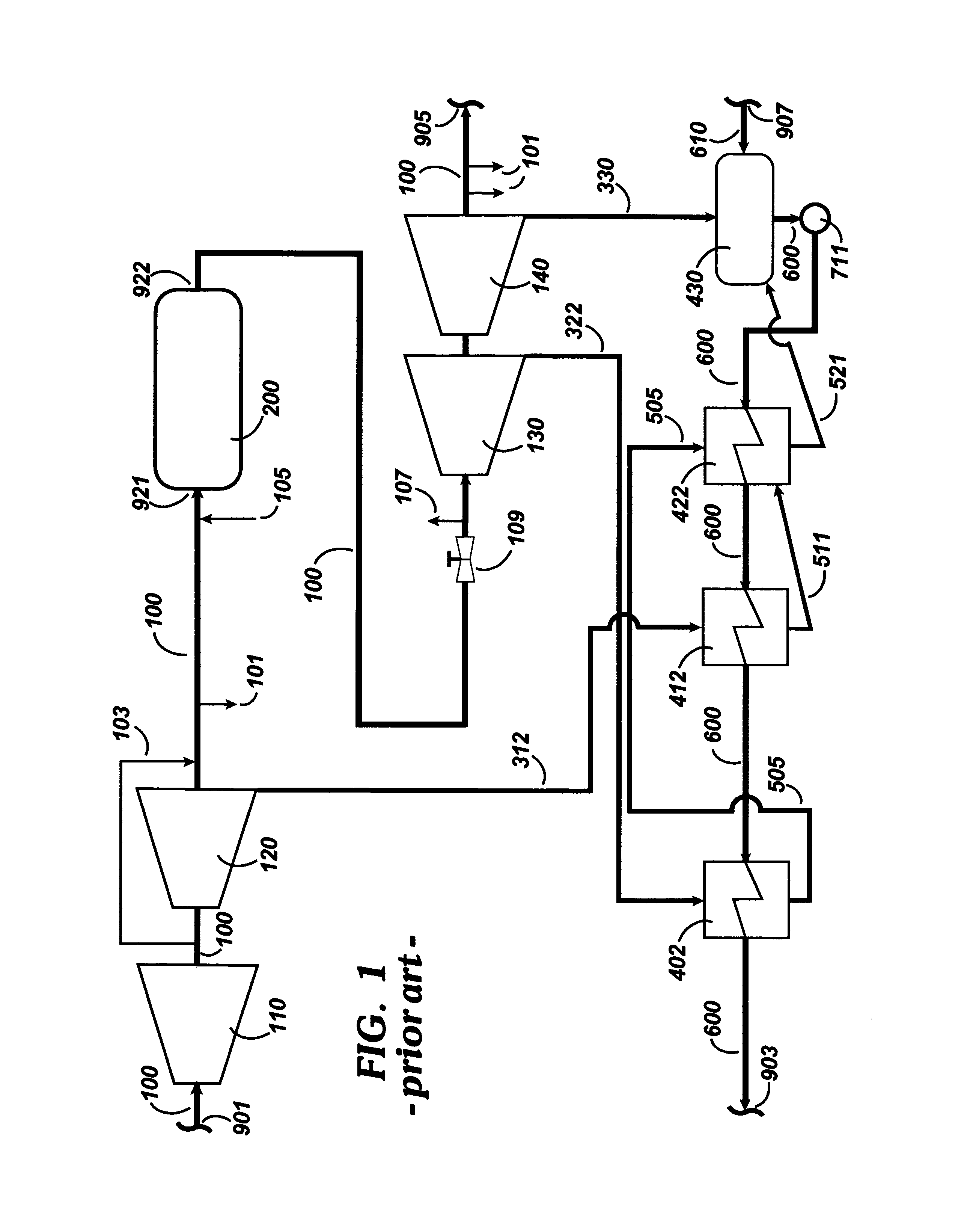 Method and apparatus for controlling the final feedwater temperature of a regenerative Rankine cycle using an exergetic heater system