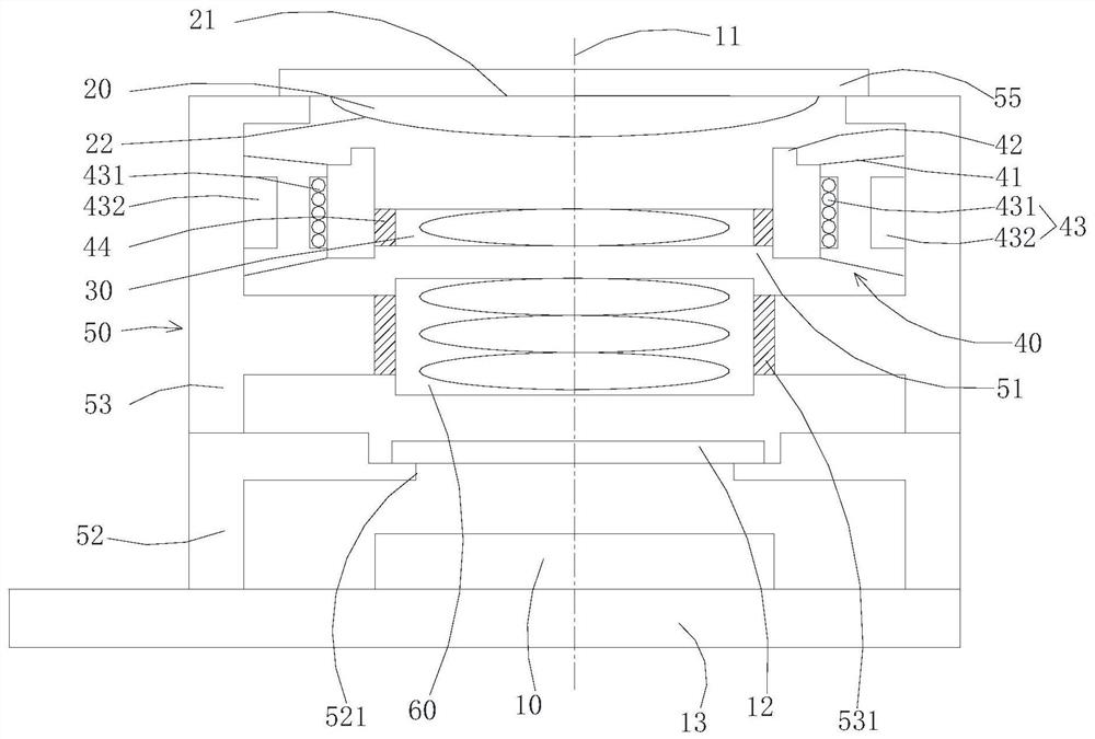 Lens assembly, camera module and electronic equipment