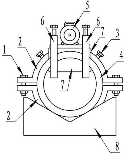 Vibration aging correction method for deformation of cylindrical parts and anti-deformation restraint fixture