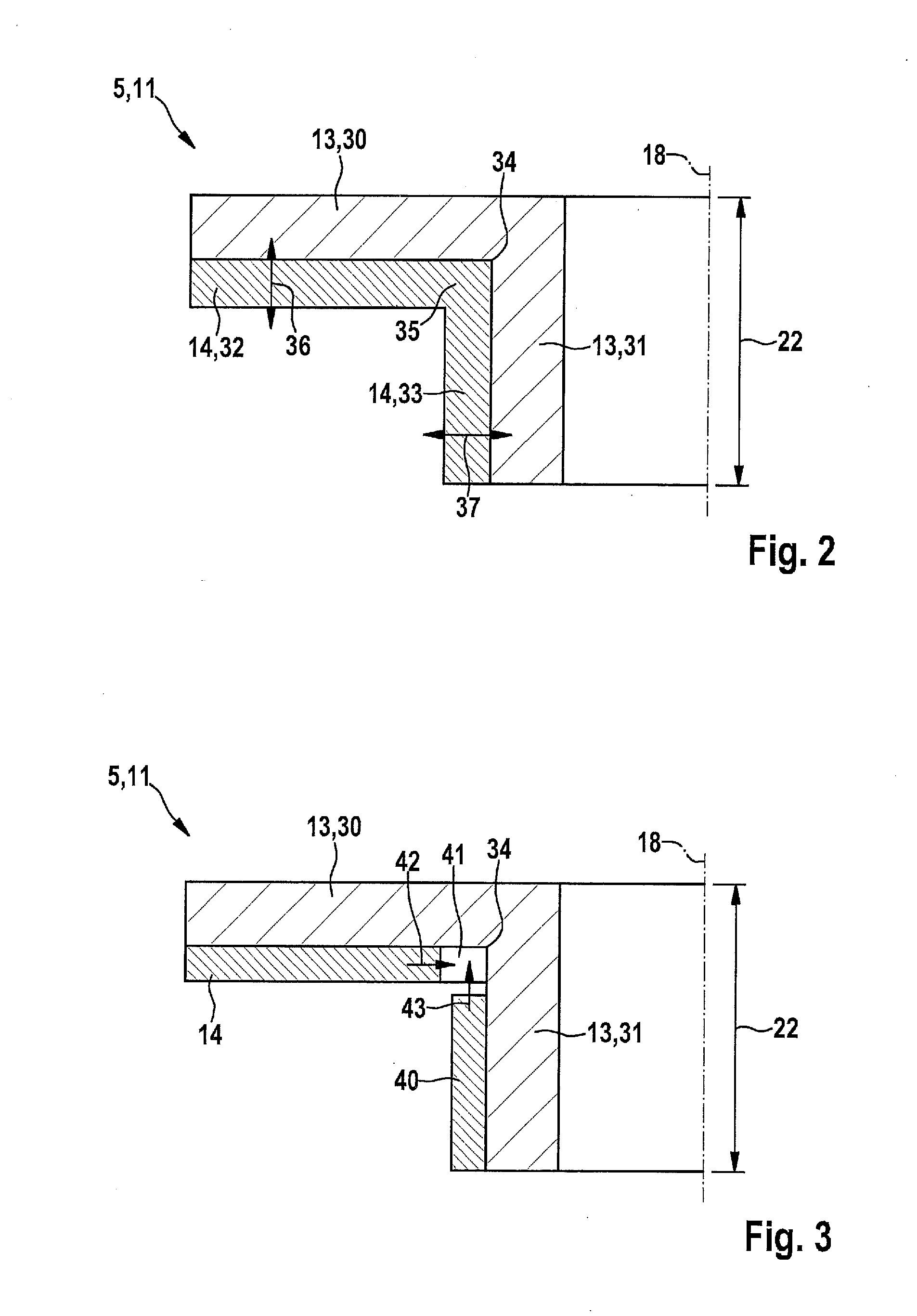 Holder for fastening a component on an internal combustion engine, a bearing sleeve for such a holder, and a fuel injection system