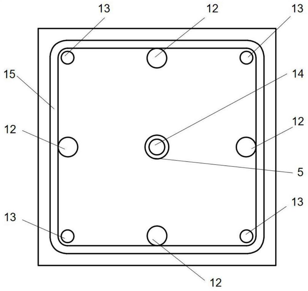 Self-resetting repairable high-performance prefabricated RC column