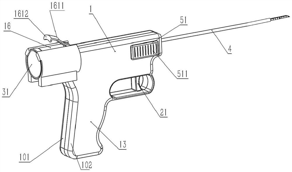 Meniscus suturing device and using method thereof