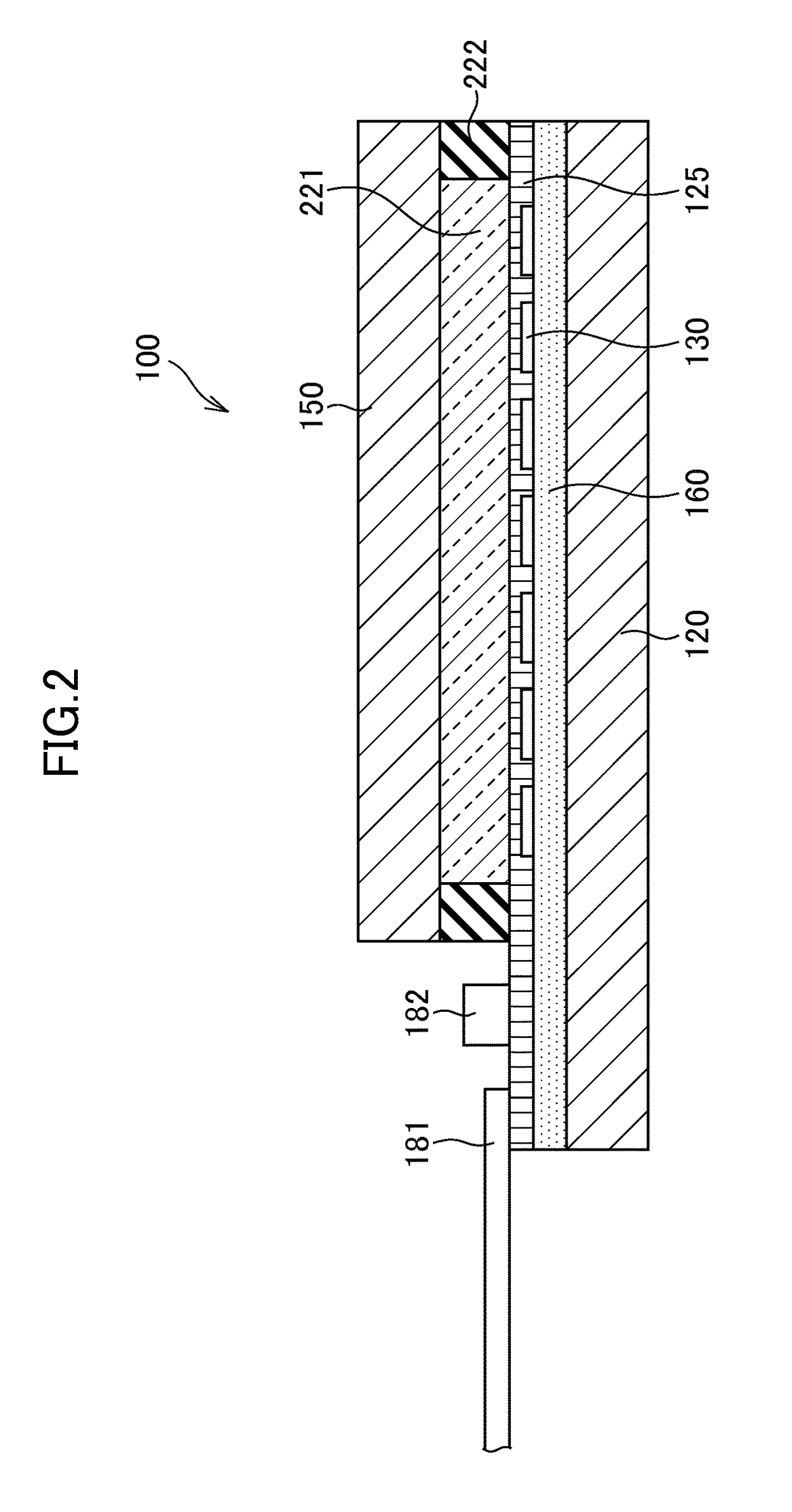 Light emitting element display device