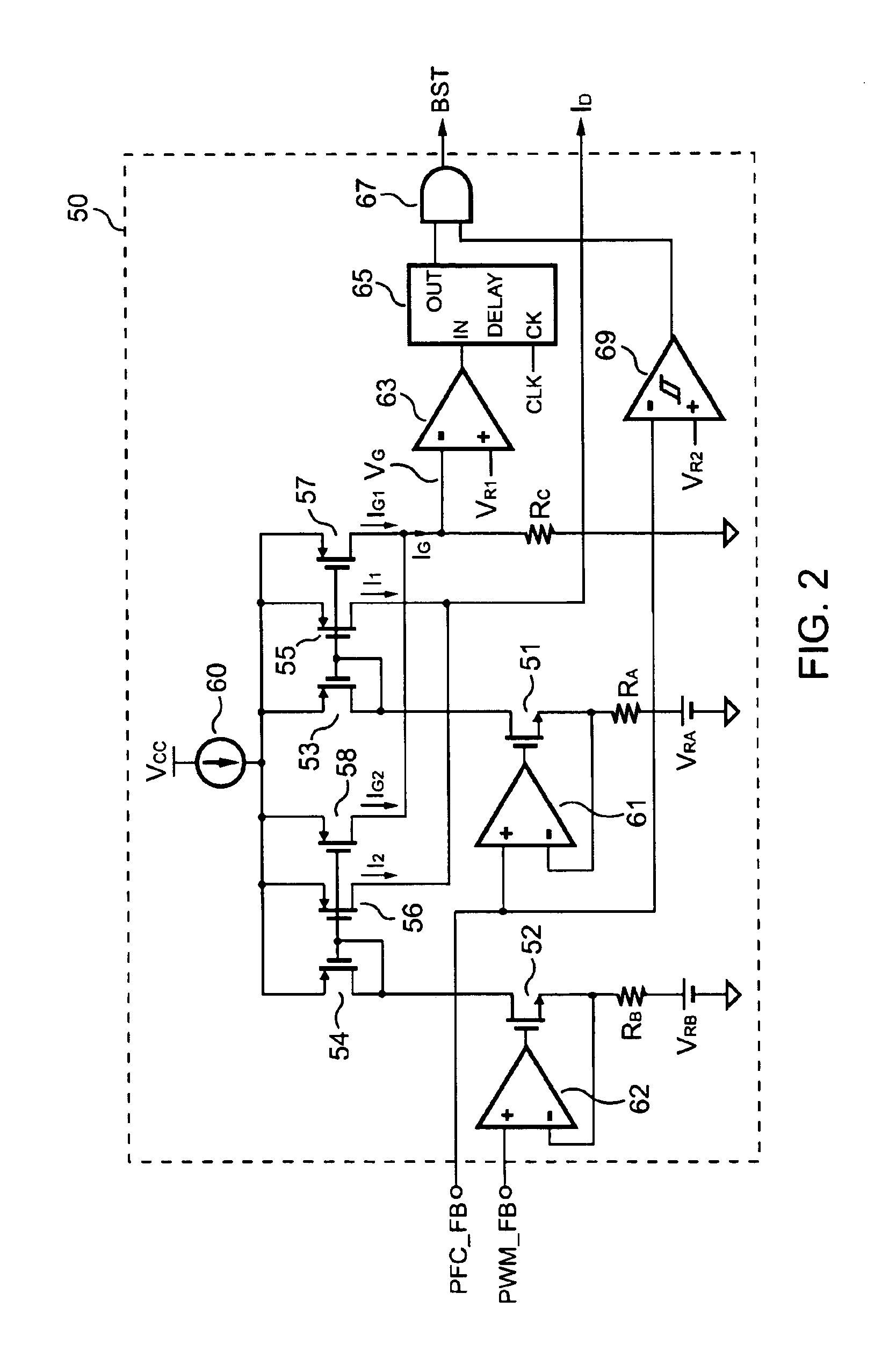 PFC-PWM controller having interleaved switching