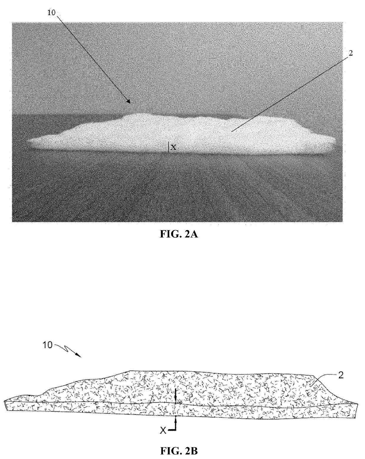 Air-cured batting insulation