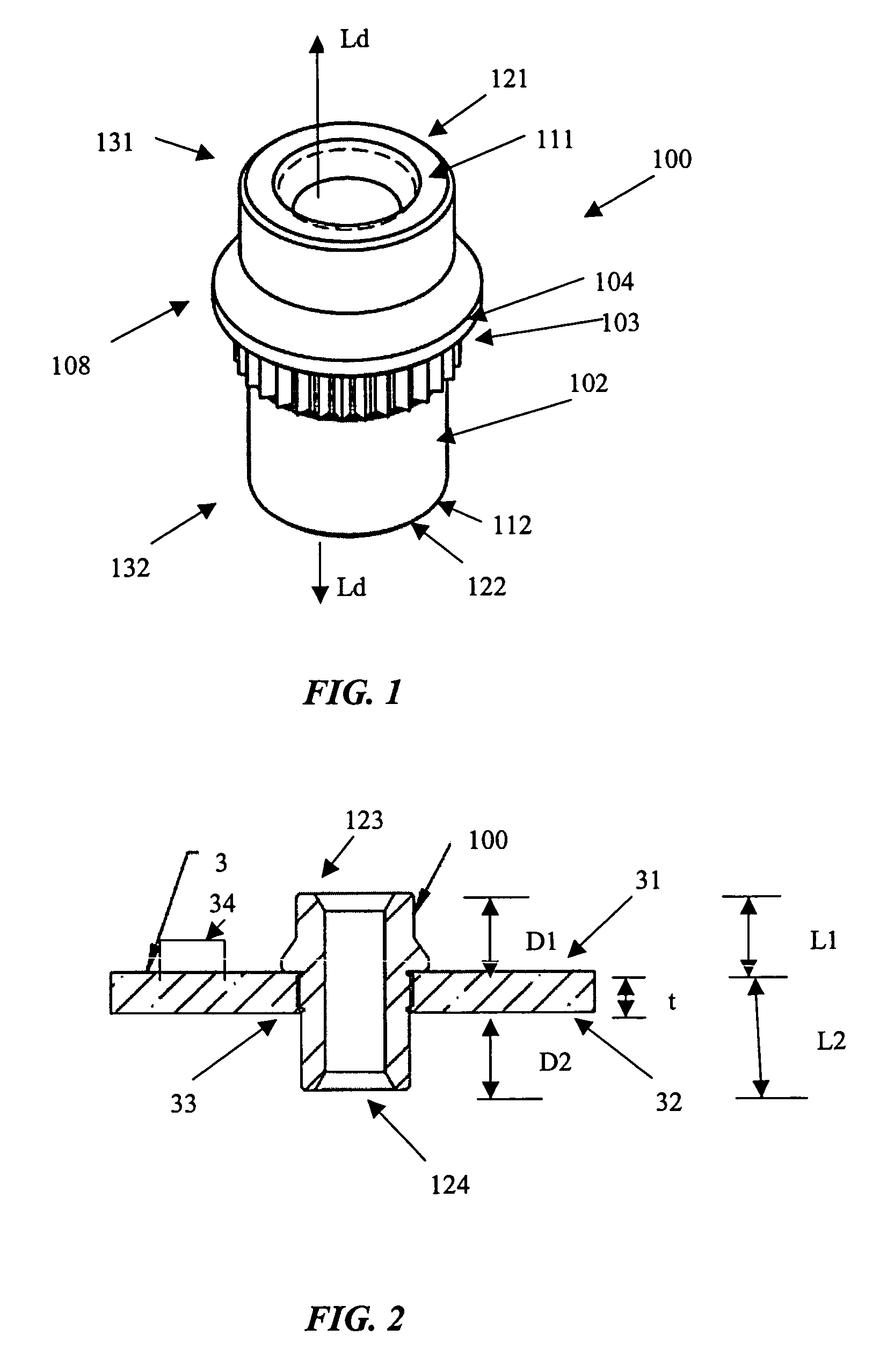 Anchoring member to facilitate fastening daughter boards to a mother board and a method for use