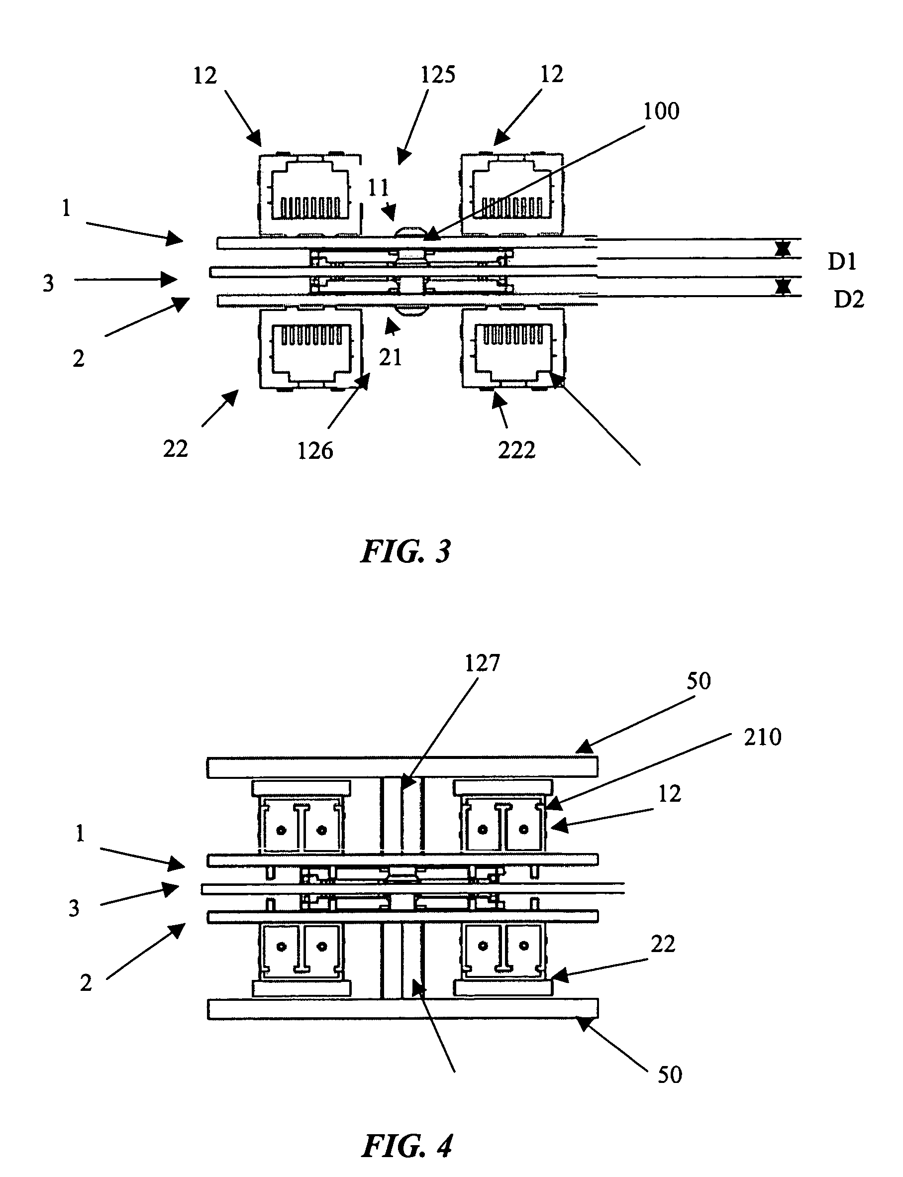 Anchoring member to facilitate fastening daughter boards to a mother board and a method for use