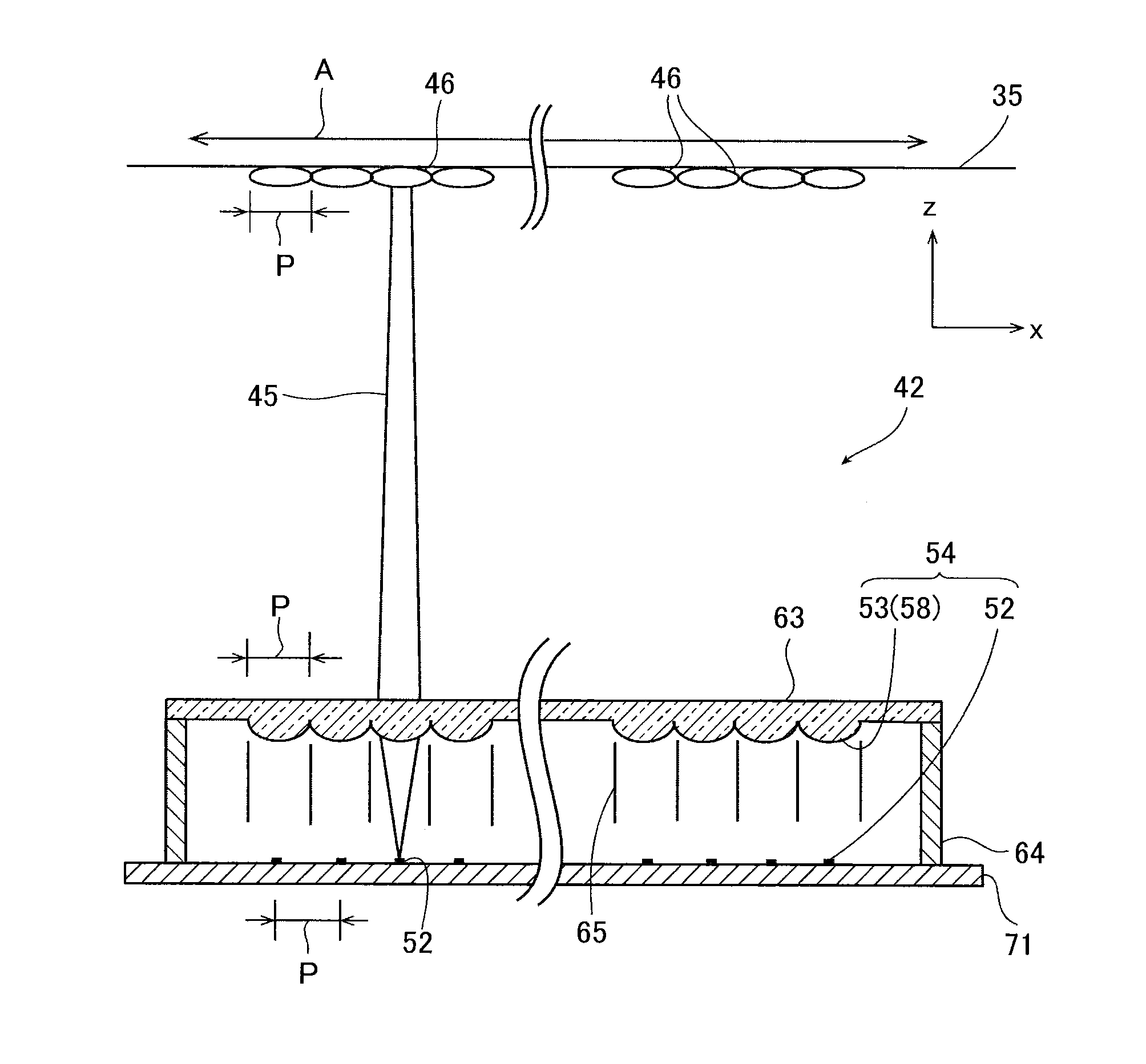 Reflection type optical sensor and image generation apparatus