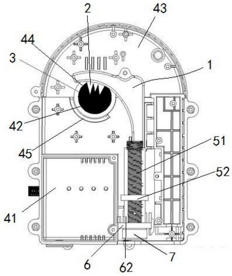 Puncture electricity-taking device and electric equipment equipped with the same