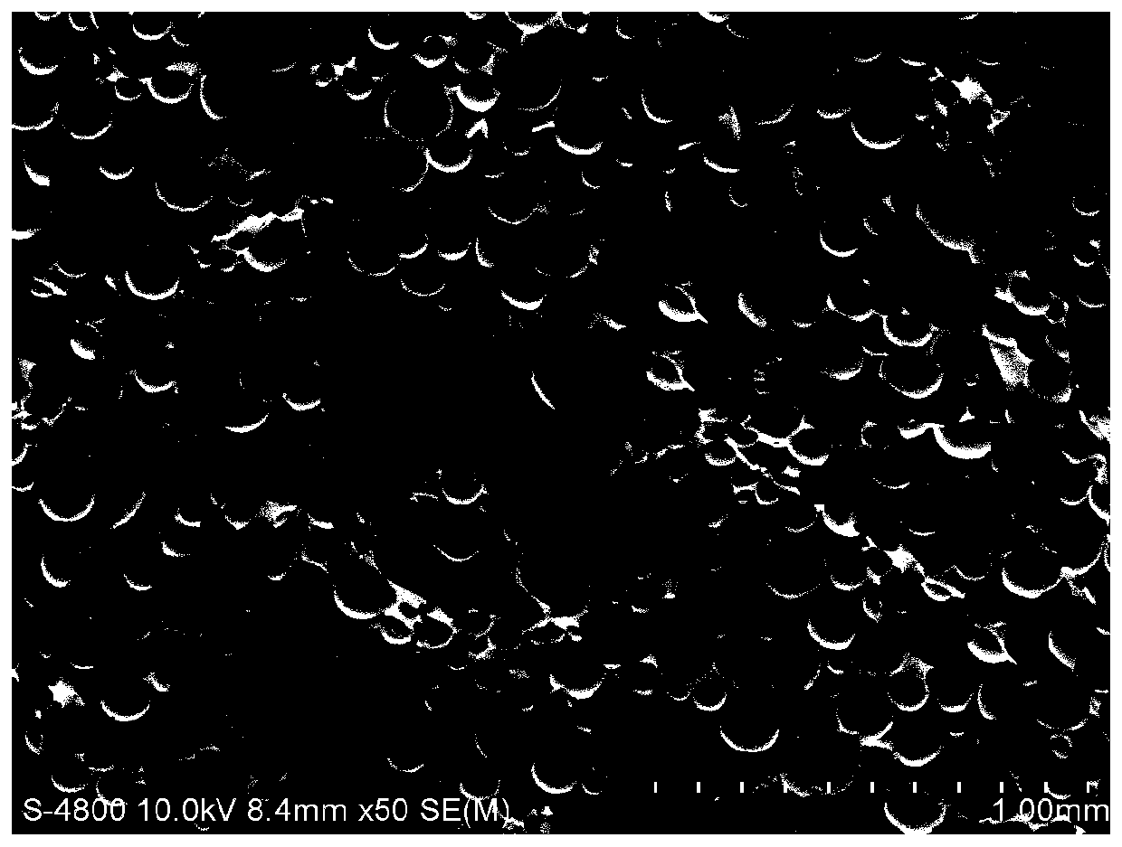 Negative pressure foaming method for preparing epoxy resin foam with air as blowing agent