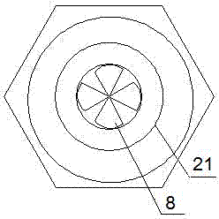 High pressure air injection-fluid power type water spraying chamber composite evaporative cooling air-conditioning unit