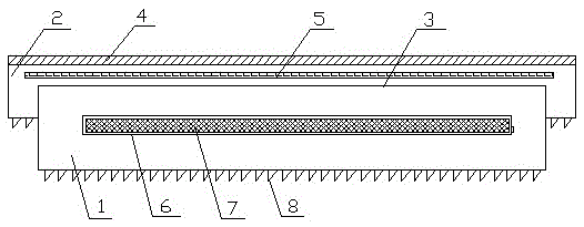 Flame-retardant curtain wall insulation board