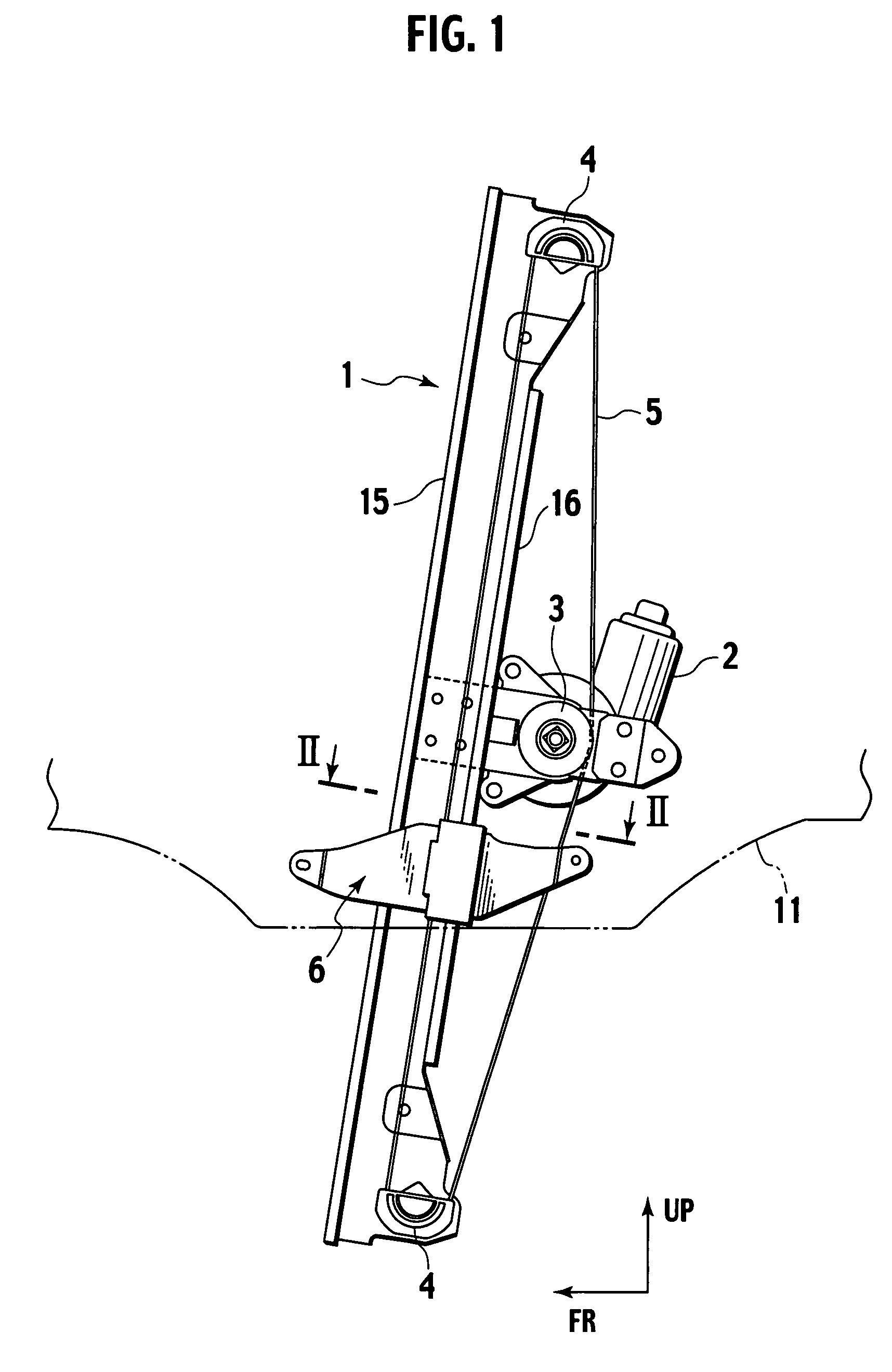 Vehicular window regulator