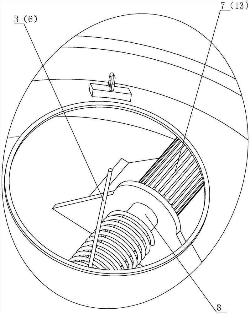 Equipment and method for detecting acid rain pond based on mathematical positioning method