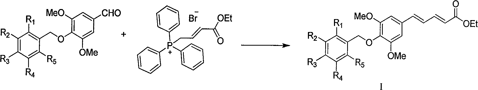 4'-substituted benzyloxy-phenyl butadiene derivatives and preparation and uses thereof