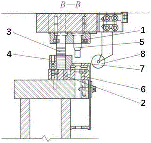 Die for multi-hole machining of aluminum template