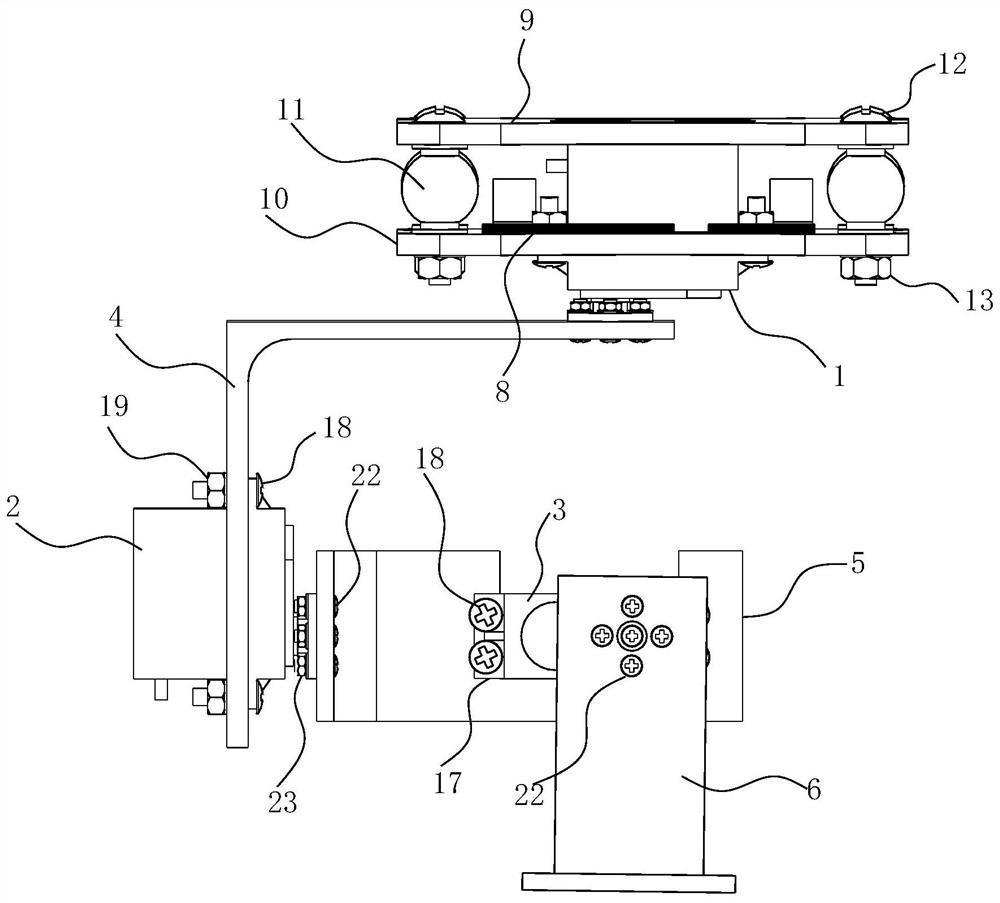 Three-axis stable pan/tilt of unmanned aerial vehicle