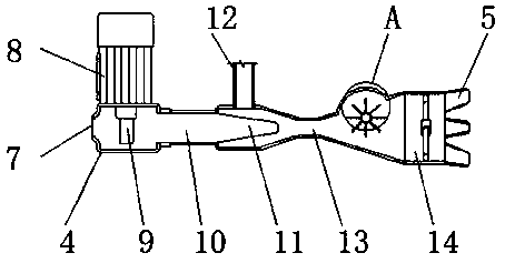 Aerator capable of improving working efficiency favorably and generating power for domestic sewage