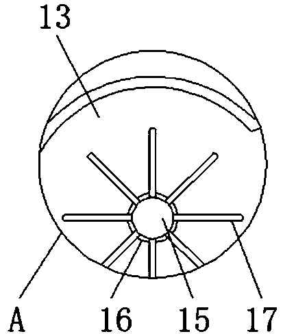 Aerator capable of improving working efficiency favorably and generating power for domestic sewage