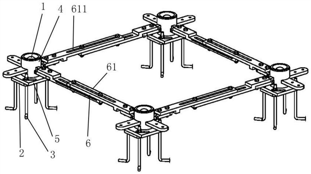 Detachable positioning tool suitable for fabricated building embedded part