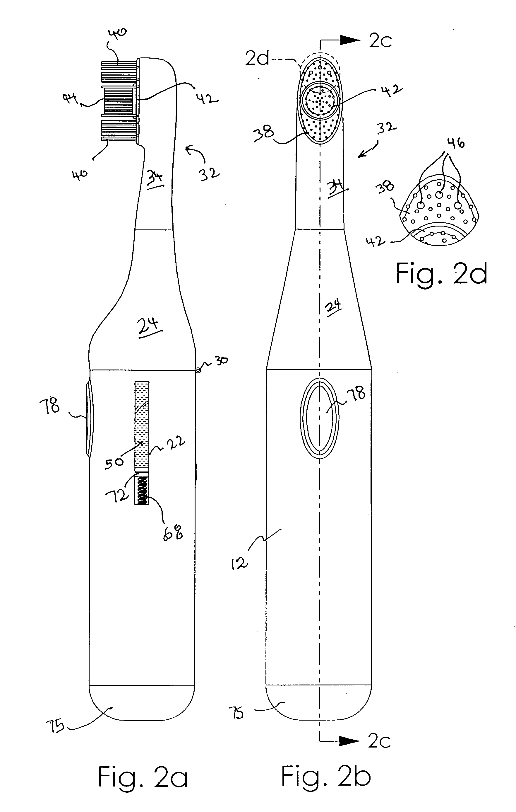 Toothpaste dispensing automatic toothbrush