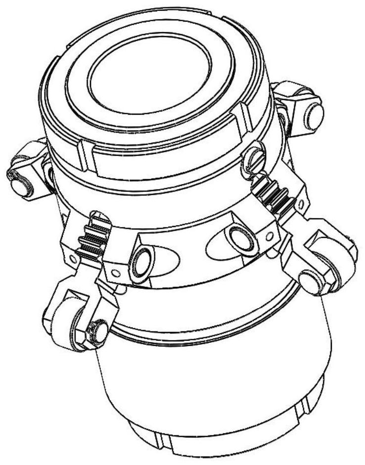 Roundness and straightness error measuring system for deep hole part