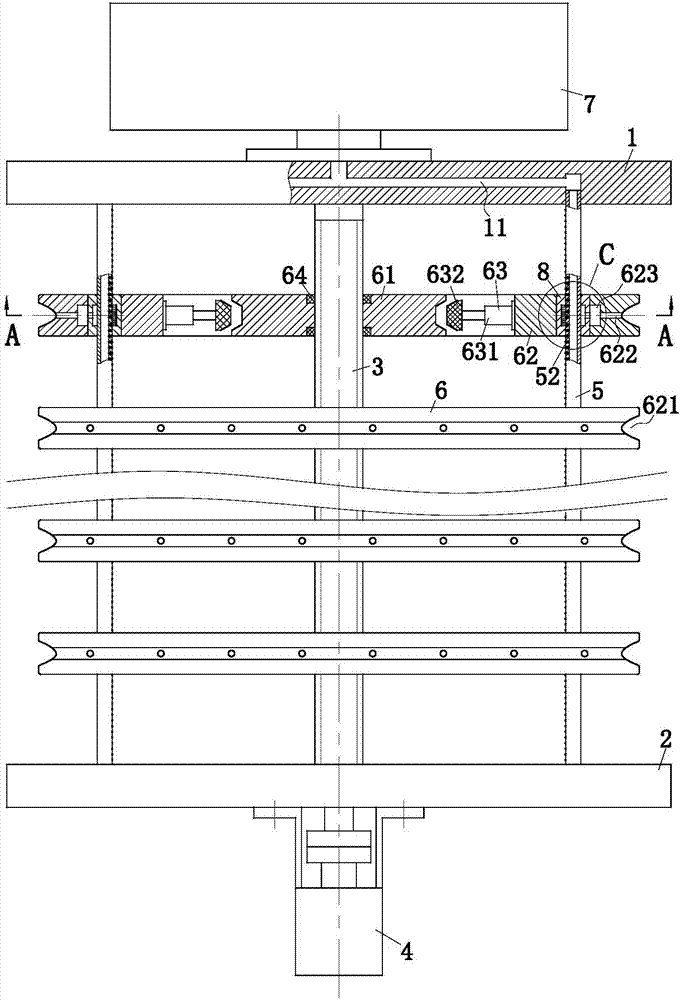 Adjustable type wire cutting machining roller