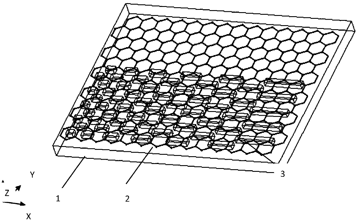 A dedispersive airy beam generator on graphene surface excited by array grating