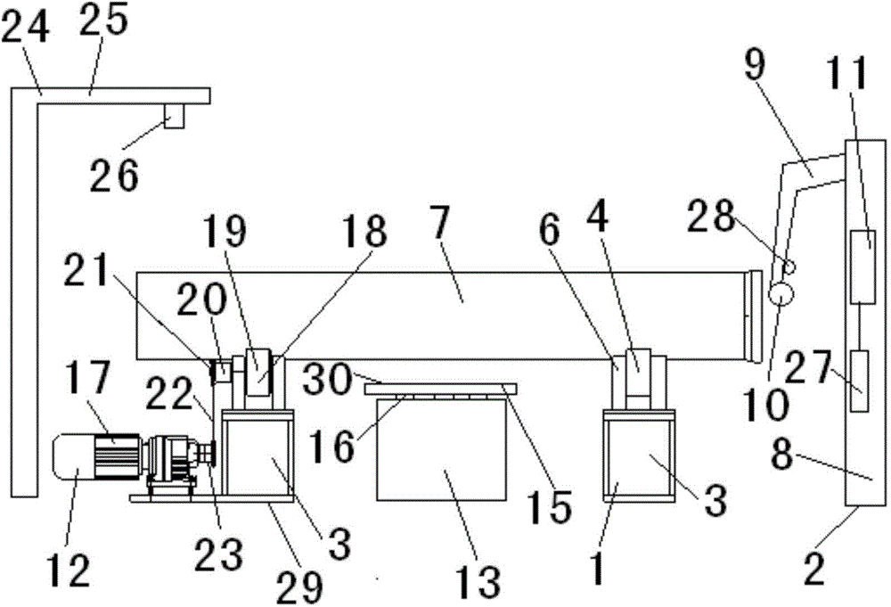 Grinding equipment used for automatically grinding cast tube bell ends