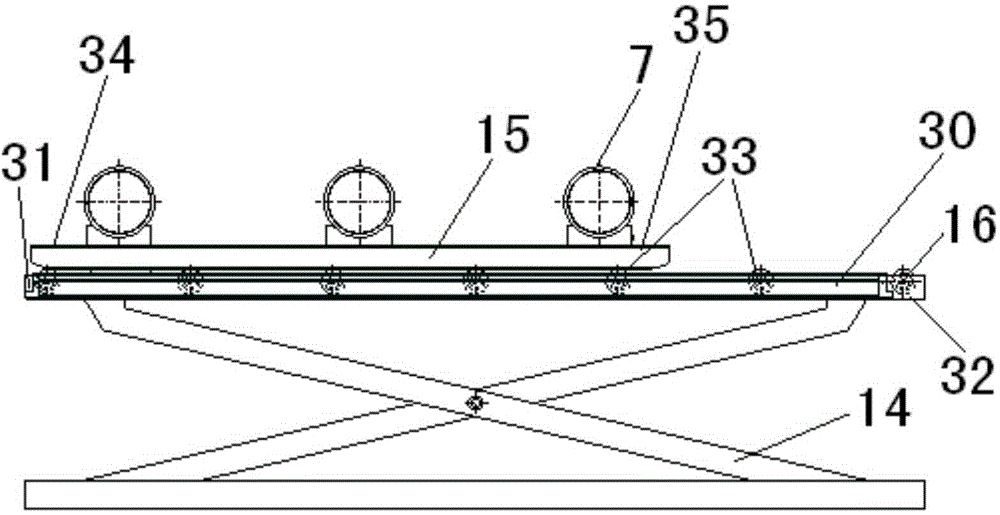 Grinding equipment used for automatically grinding cast tube bell ends