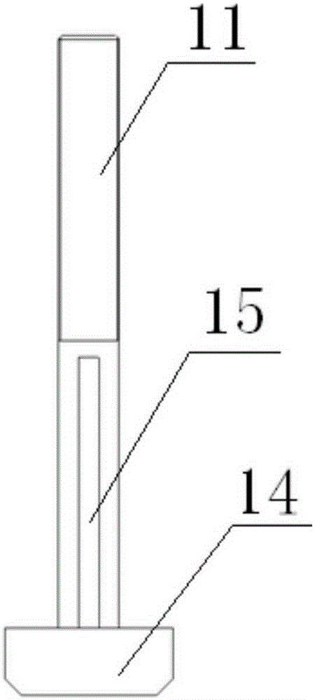 Pressing system restraining blast furnace hearth plate from warping upwards and application thereof