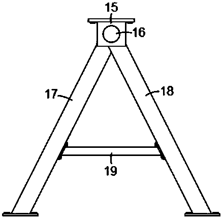 Steel structure splicing bridge