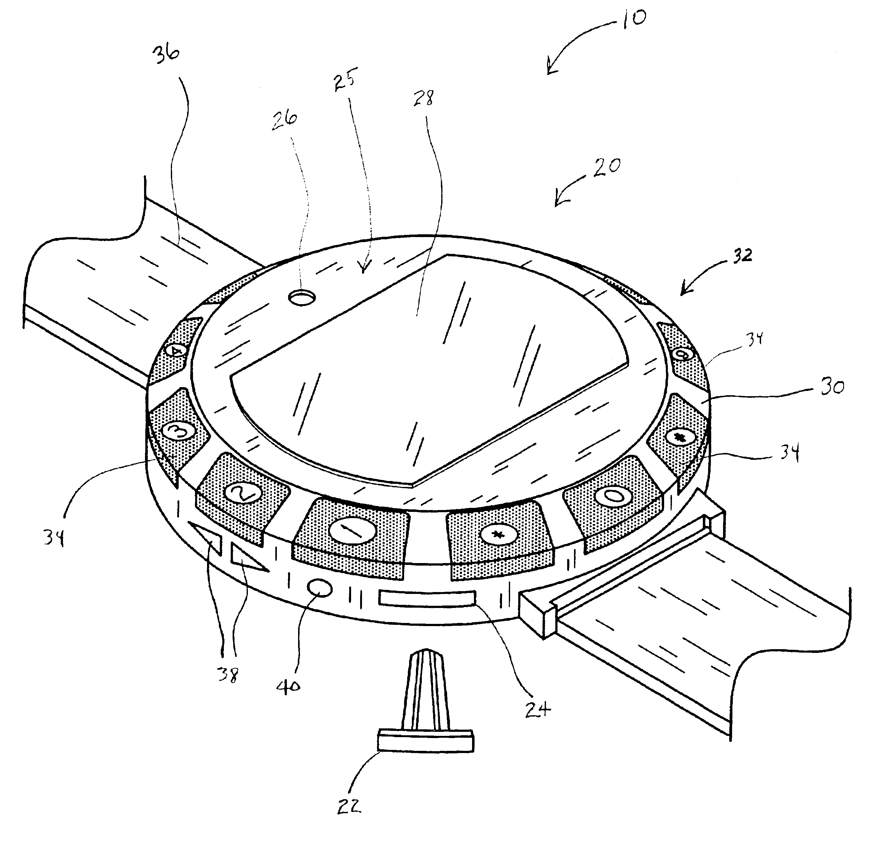 Portable communications device