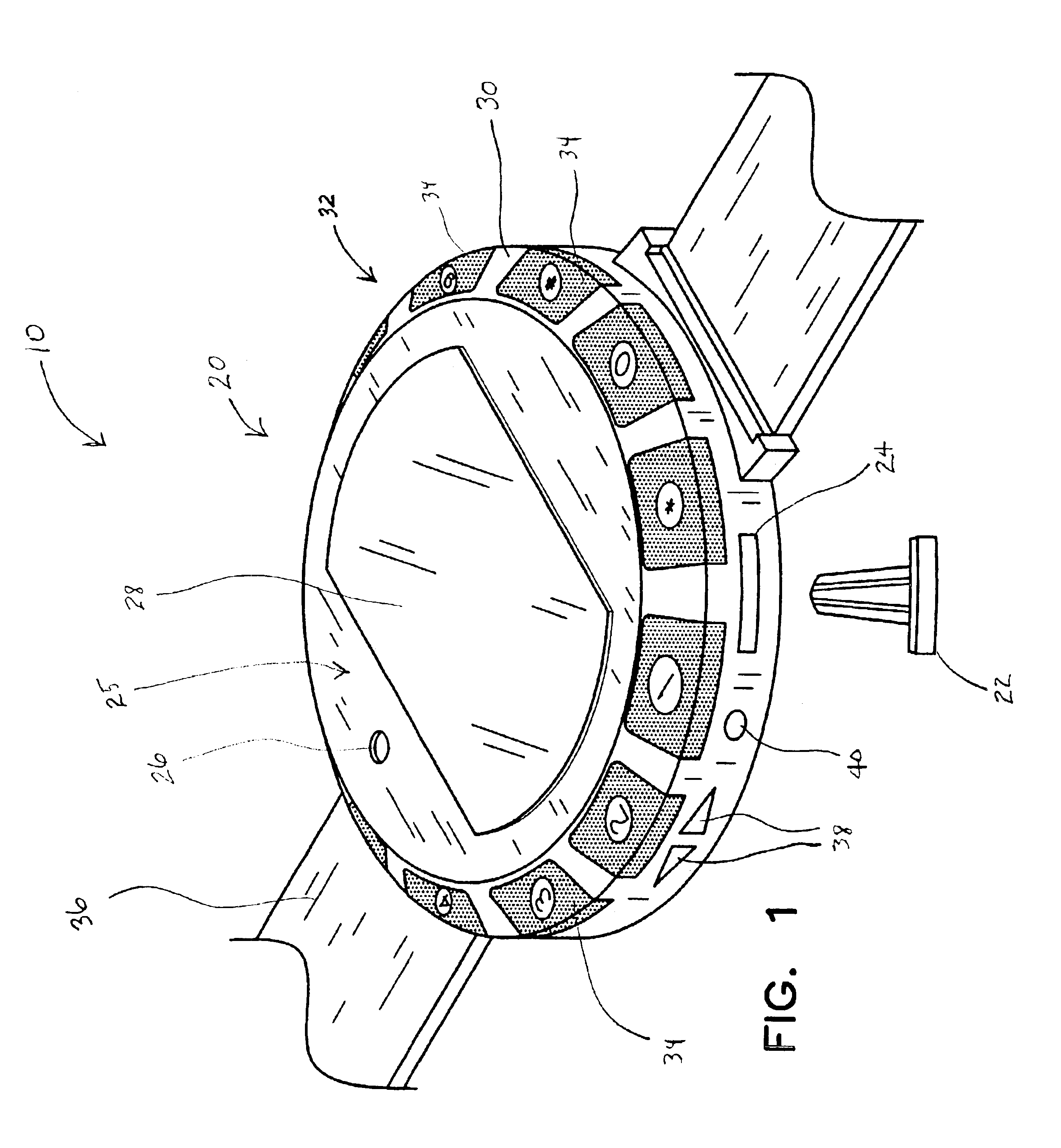 Portable communications device